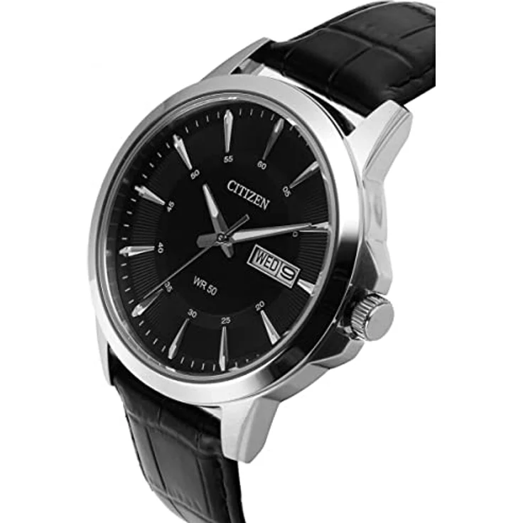 Citizen Armbanduhr Herren Chronograph Basic Herren BF2011 01EE, Analoguhr, 41 mm, schwarz – Bild 4