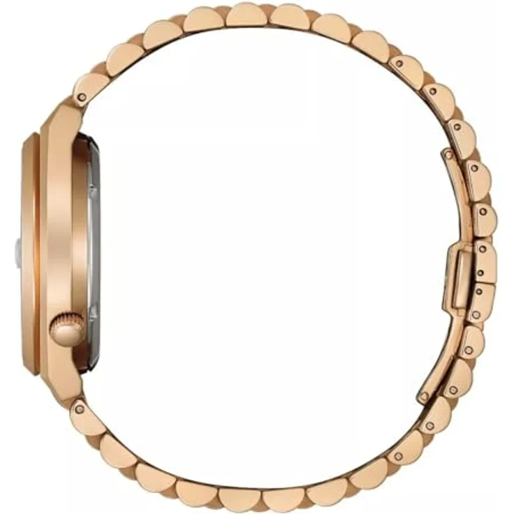 Citizen NK0023-57L TSUYOSA 60 Herrenuhr, Automatik 40mm, Edelstahl roségoldfarben, blaues Zifferblatt mit Datumsanzeige, wasserdicht bis 5 ATM – Bild 3
