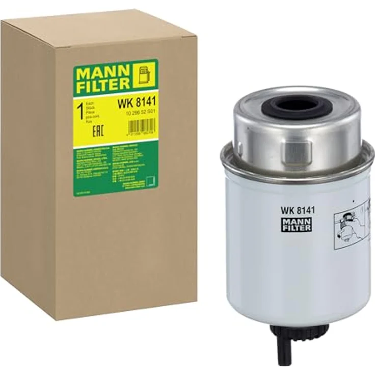 Mann Filter KRAFTSTOFFFILTER Anschraubfilter WK 8141, mit hochabscheidenden Filtermedien und zuverlässiger Abdichtung – Bild 2