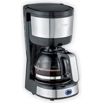 Severin KA 4819, Filterkaffeemaschine, Schwarz, Silber