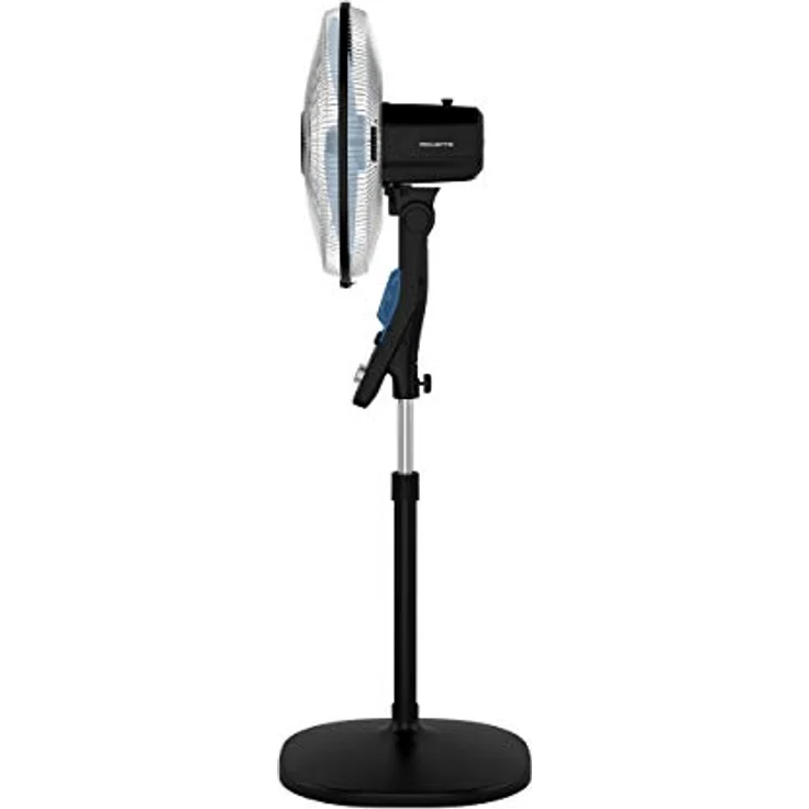 Rowenta Essential+ VU4420 Standventilator, 55 m³/min, 3 Geschwindigkeiten, leiser Betrieb mit 54 dB(A), automatische Oszillation, schwarz – Bild 2