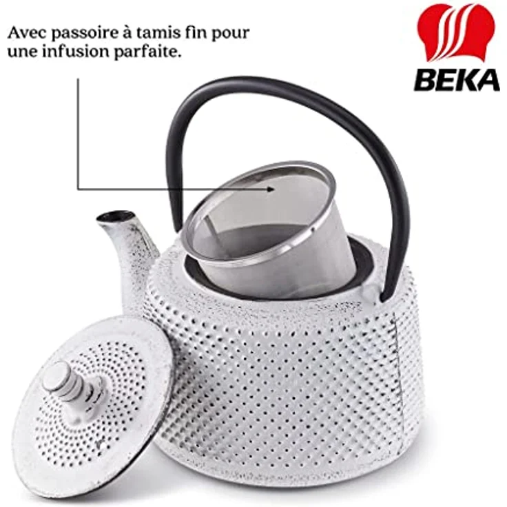 Beka 16409314 Teekessel, Cast Iron, 0.8 l – Bild 3