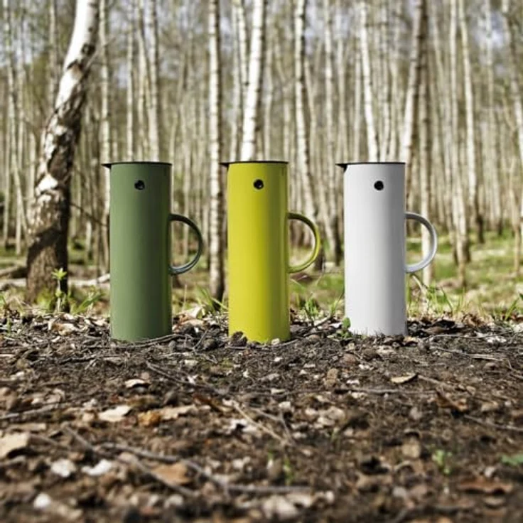 Stelton EM77 Isolierkanne 1 l schwarz – Bild 3
