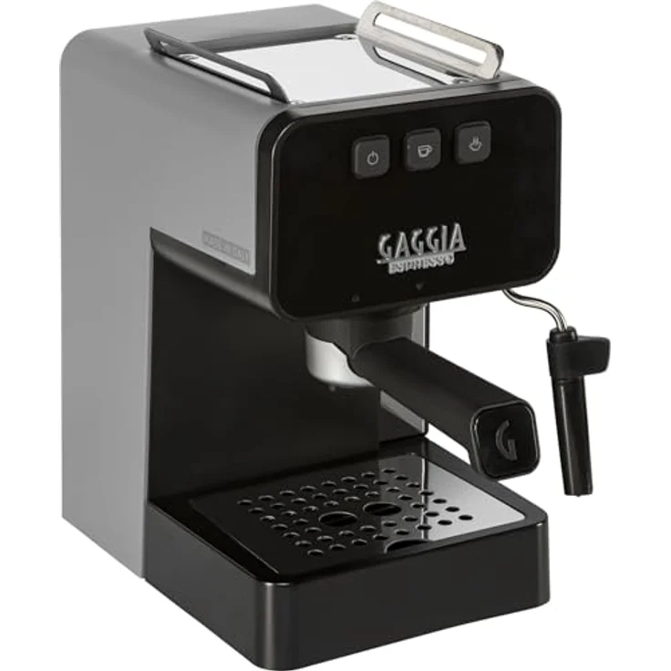 Gaggia ESPRESSO DELUXE grigio EG2111/64, Siebträgermaschine, Schwarz – Bild 3