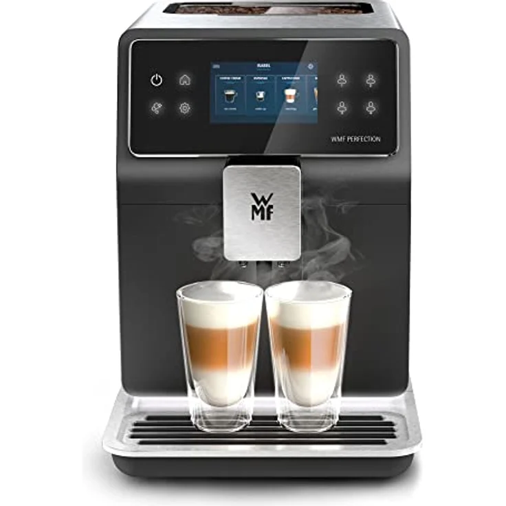 WMF Perfection 880L Kaffeevollautomat mit Milchsystem,18 Getränkespezialitäten, Double Thermoblock, Edelstahl-Mahlwerk, Nutzerprofil, 1l Milchbehälter – Bild 2