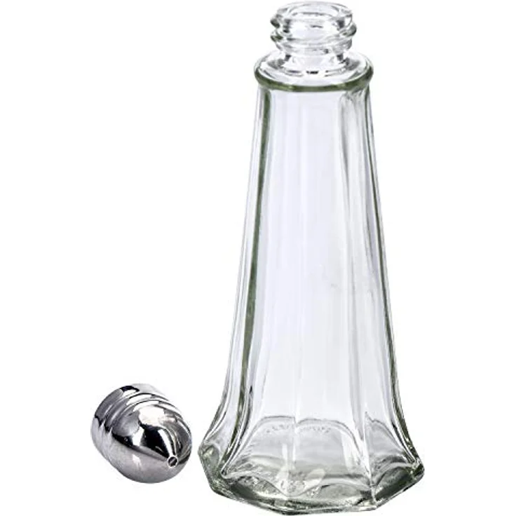 Westmark Salz- und Pfefferstreuer-Set, 2-tlg., Fassungsvermögen je 40 ml, Glas-Rostfreier Edelstahl, New York, Transparent-Silber, 65262270 – Bild 7