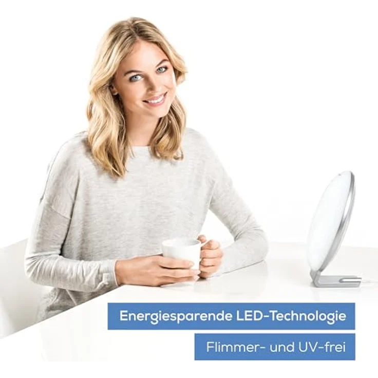 Beurer TL 50 Tageslichtlampe zur Simulation von Tageslicht, zertifiziertes Medizinprodukt für mehr Wohlbefinden – Bild 4