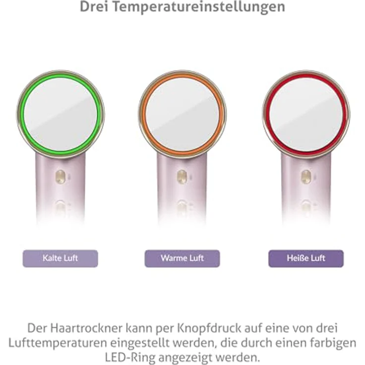 TrueLife HairDryer D6 Haartrockner 1 St. mit Ionen-Funktion und Kaltluft-Funktion, ergonomische Form, für alle Haartypen, kabelgebunden – Bild 5