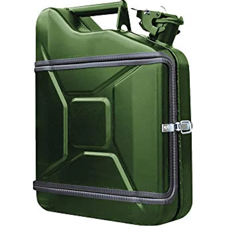 Mikamax, Bar Zubehör, Jerrycan Mix Drink Bar 20L – Whiskey Bar – Mobile Bar – Benzinkanister bar – Grün – 20 Li – Bild 3