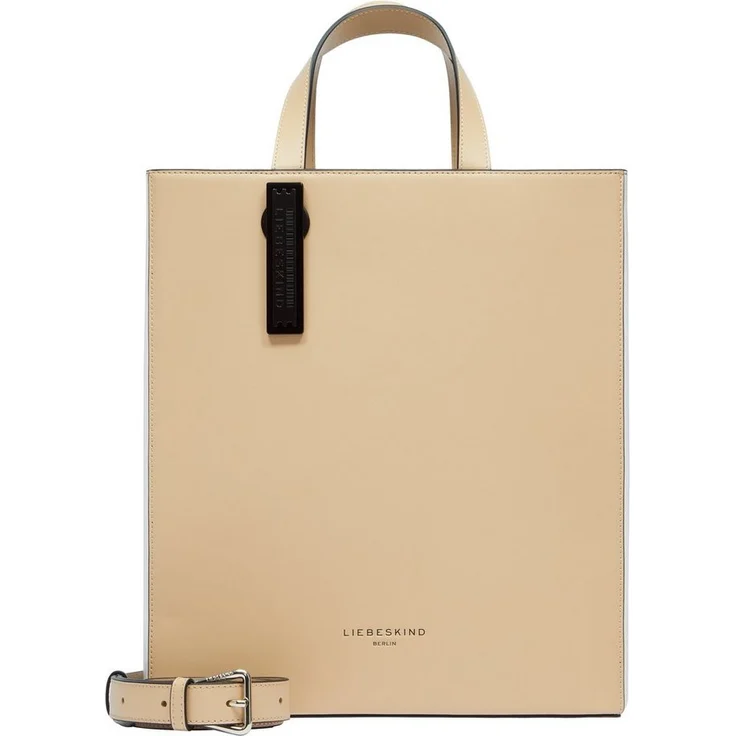 Liebeskind Berlin Shopper, Handtasche Bag Ladies, Zertifiziert nach LWG, Leder, sandy – Bild 1