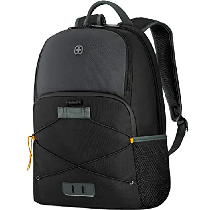 Wenger Trayl Business-Rucksack, 45 cm mit Laptopfach, gravity black, 100% Polyester, 34 cm x 20 cm x 45 cm – Bild 2