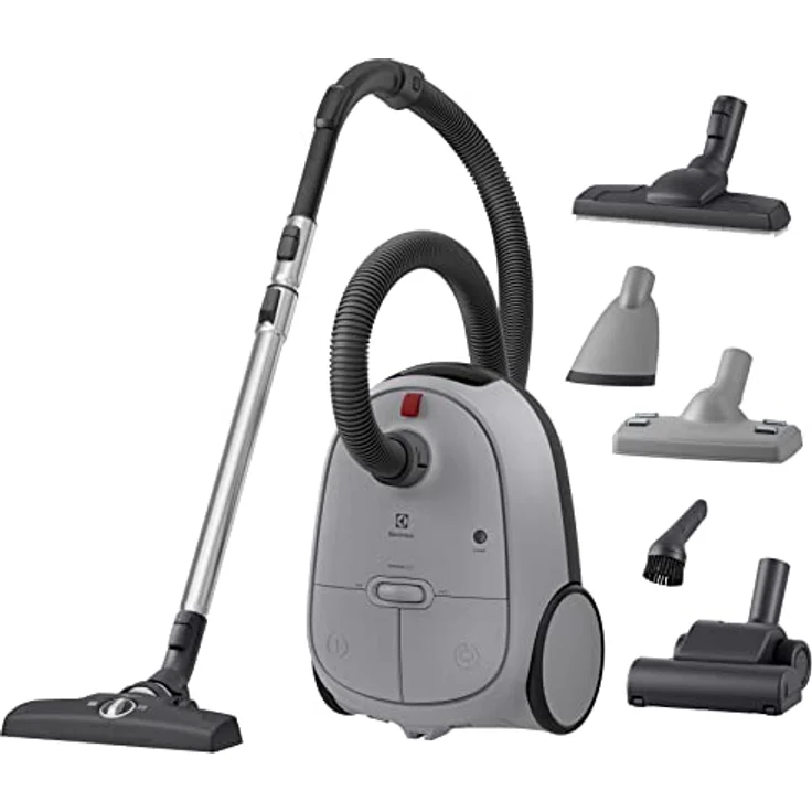 Electrolux 600 EB61A5UG, Bodenstaubsauger mit Beutel, grau, Tierhaarreinigung + Anti-Geruchstechnologie – Bild 1