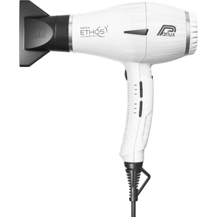 Parlux Ethos weiß, Professioneller Haartrockner mit digitalem Motor und 2300 Watt – Bild 1