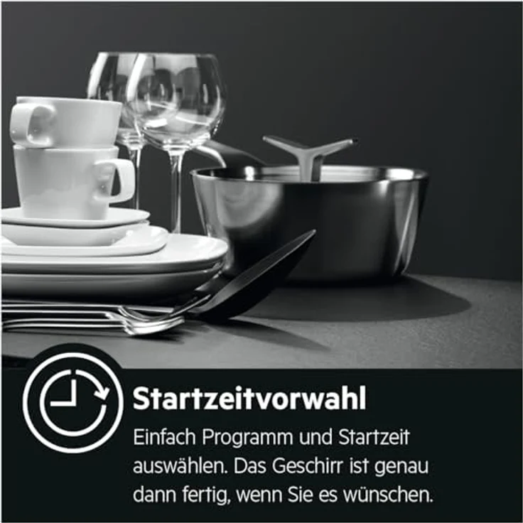 AEG 6000 SatelliteClean Standgeschirrspüler 60 cm AirDry MaxiFlex Besteckschublade FFB6491AZW Weiß - perfekte Trocknungsergebnisse – Bild 8