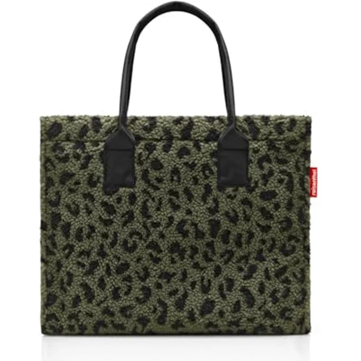 Reisenthel Shopper, Dunkelgrün, Einkaufstasche mit großem Hauptfach, 14 L, 42x35x17 cm – Bild 1