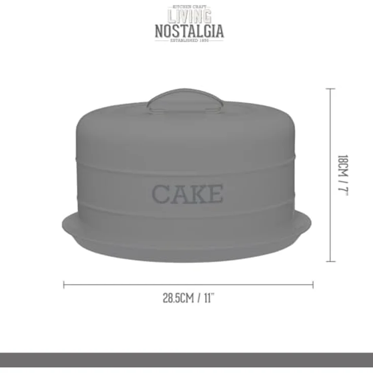 Kuchenform, kuppelförmig, luftdicht, aus der Living-Nostalgia-Produktreihe, Blau – Bild 5