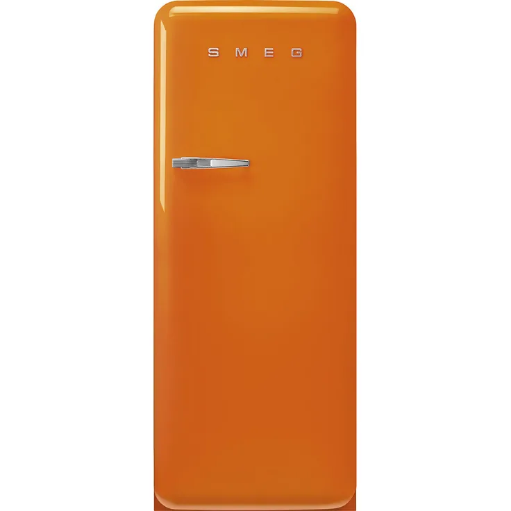 SMEG FAB28ROR6 Kühlschrank 270 l, 1-türig, Orange 50's Style, Rechtsanschlag, 2025 Modell