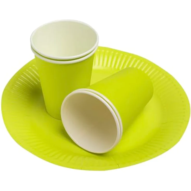 WHEN 21 Pro Tischdecke 89113i 15 Becher, 20 cl, Karton, Kiwigrün - Pappbecher mit FSC-Zertifizierung – Bild 2