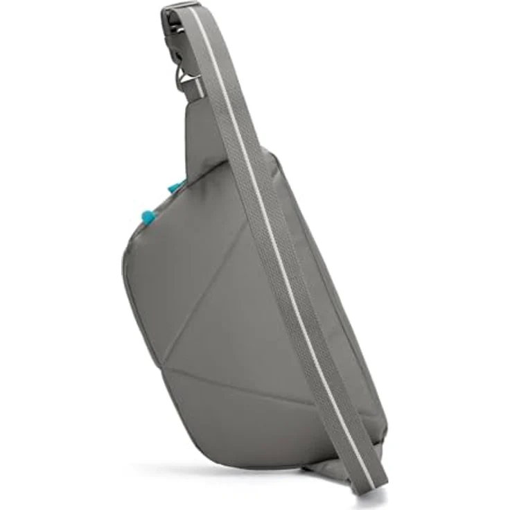 Pacsafe Pacsafe Go 0 Gürteltasche mit RFID Schutz, 27 cm, grau, 100% Polyester – Bild 2