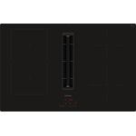 SIEMENS Kochfeld mit Dunstabzug ED801BS16, 80 cm, touchControl-Bedienung, powerBoost-Funktion, Flächenbündiges Design, schwarz