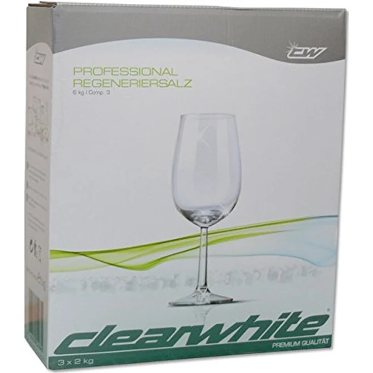ClearWhite Regeneriersalz 6 kg, Wasserenthärter mit Maschinenschutz und Anti-Kalk-Schutz – Bild 2