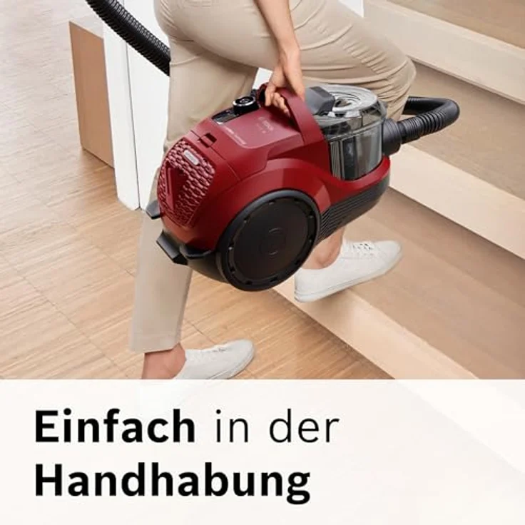 BOSCH Bodenstaubsauger BGS21CAR, Super kompakt, blau – Bild 7