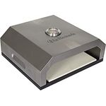 La Hacienda BBQ Pizzaofen Edelstahl Stainless Steel, 35x40x15cm