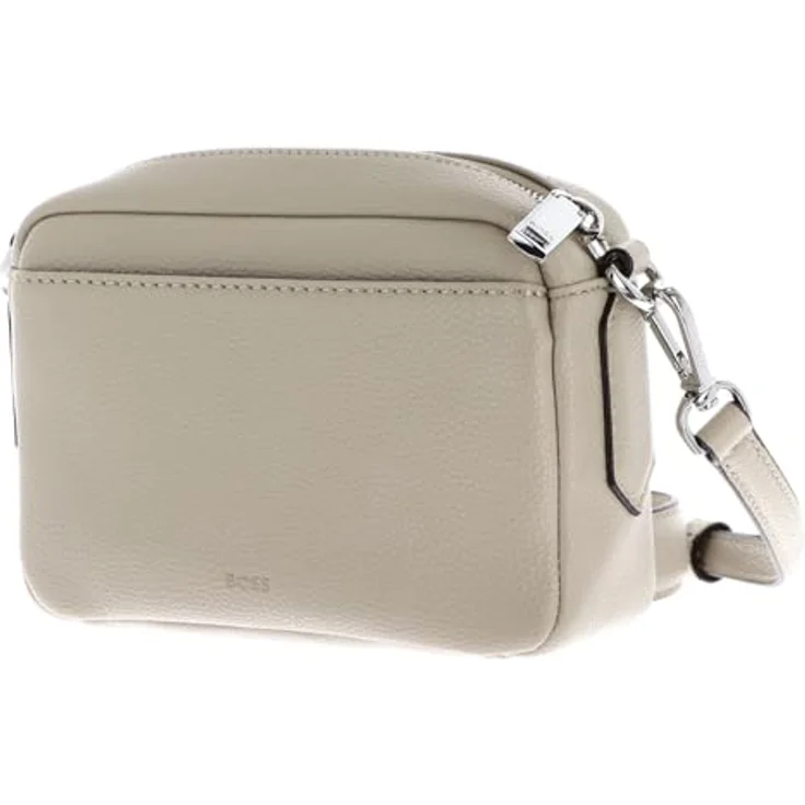 Boss Anett Umhängetasche, 19 cm x 7.5 cm x 13.5 cm, beige, aus 100% Polyurethan – Bild 4