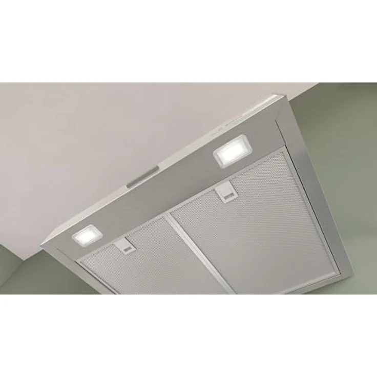 Bosch Serie 4 DWB65CC30, Wandesse 60 cm, Kondensatormotor, Metall-Optik, 3 Leistungsstufen, spülmaschinengeeignete Metallfettfilter – Bild 4