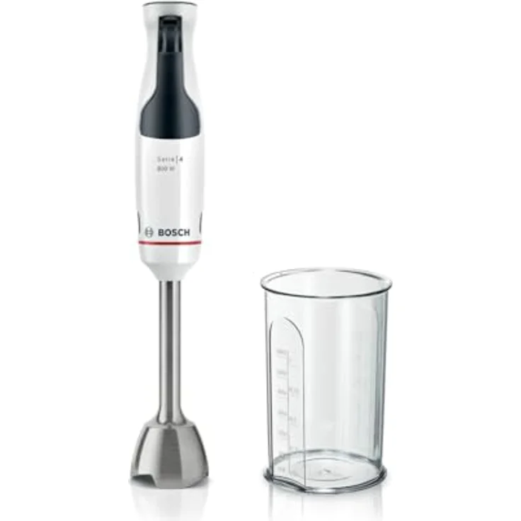 BOSCH Stabmixer MSM4W410 800 W, Handmixer in BOSCH MSM4W410 Stabmixer, 800 W, weiß – Bild 3