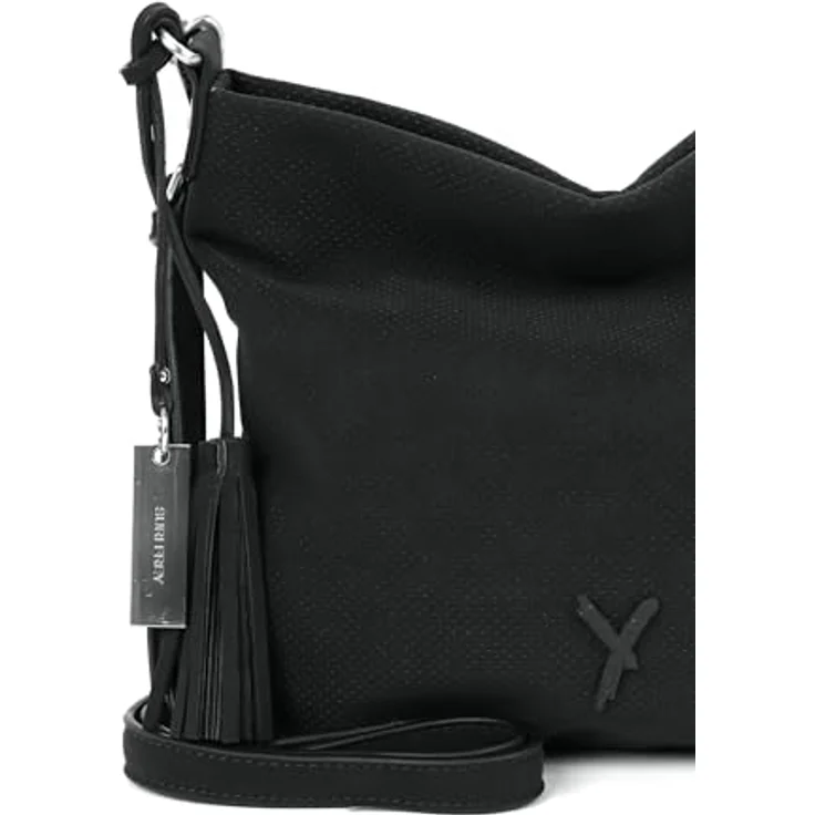 SURI FREY Romy Basic Crossover Bag, Umhängetasche mit Perforation, Schwarz – Bild 6