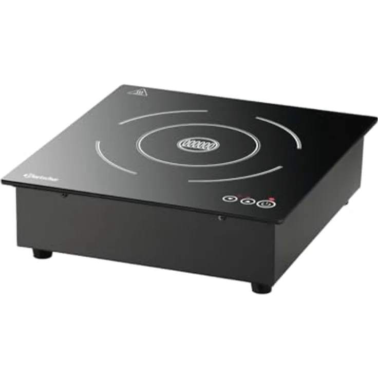 Bartscher Einbau-Induktionskocher 351TC, 105860 mit Touch-Display und 3,5 kW Leistung, Schwarz – Bild 2