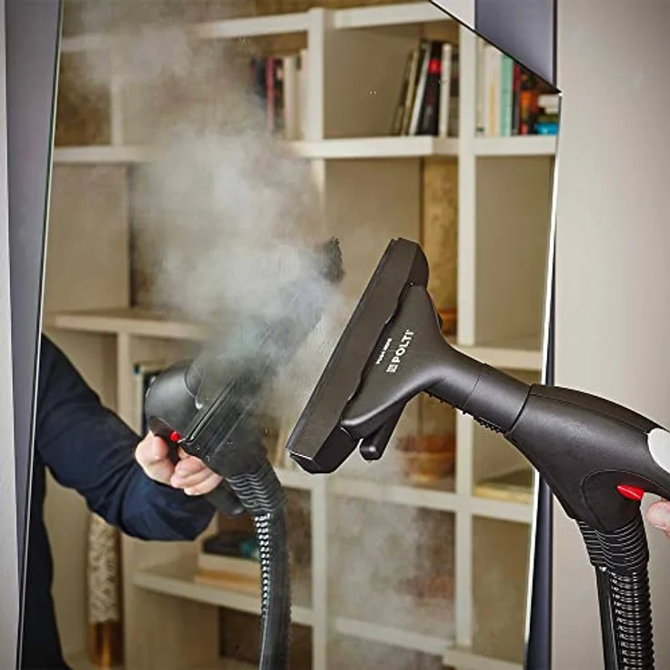 POLTI PVEU0082 FAV30 Dampfsauger, tötet und beseitigt 99,99% der Viren, Keime und Bakterien, Aluminium, weiss – Bild 7