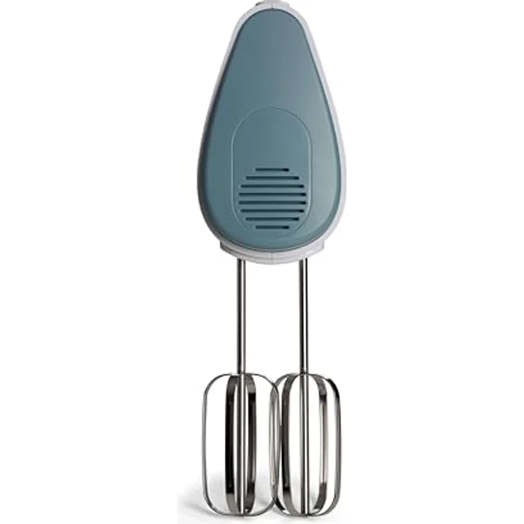 Ariete 1545 Handmixer Breakfast, 450 W, 5 Geschwindigkeiten, Turbo-Funktion, 2 Edelstahl-Schneebesen, Weiß & Aegean Teal – Bild 3