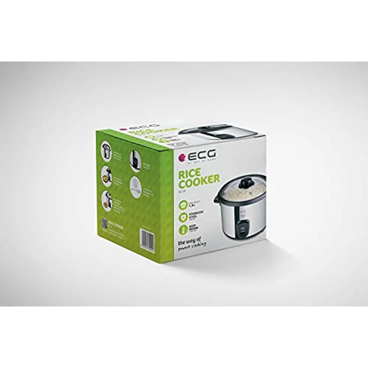 ECG RZ 19 Reiskocher, Steel, 1.8 liters – Bild 5