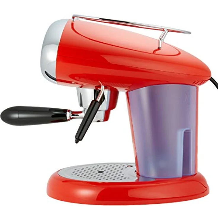 illy Kaffee, Kaffemaschine für Iperespresso Kapseln X7.1 Rot mit Milchaufschäumer – Bild 3
