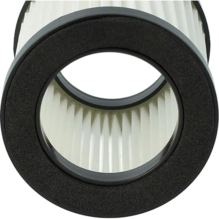 VHBW Filterset 2x Staubsaugerfilter kompatibel mit Beldray Airgility 29.6V BEL01110, BEL01004 - waschbar, Mikrovlies, schwarz/weiß – Bild 7