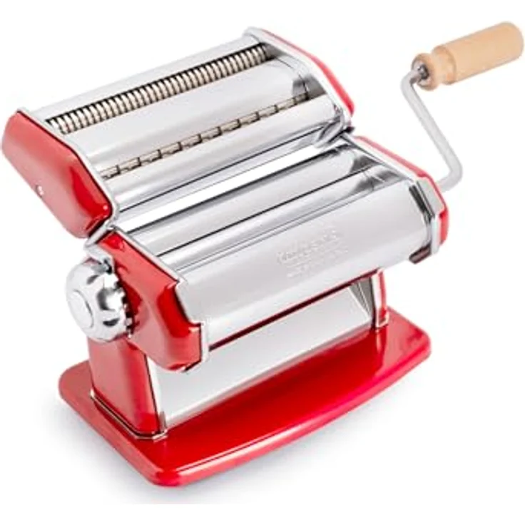 Imperia IPASTA Classica, Manuelle Nudelmaschine aus Stahl für Lasagne, Tagliolini und Fettuccine, 100% Made in Italy – Bild 1