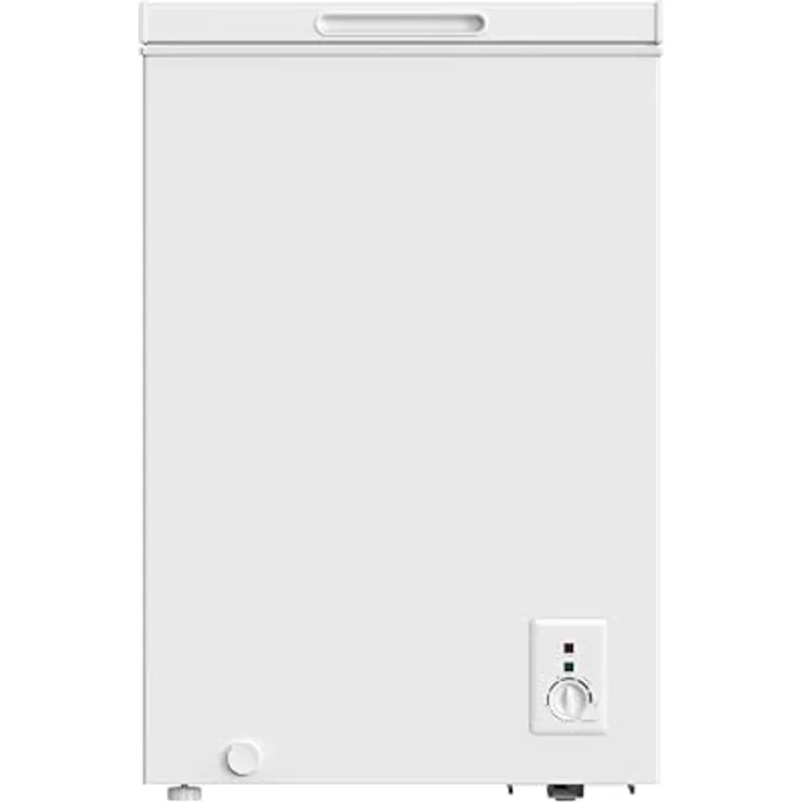 PKM Gefriertruhe GT100E 99 L weiß 54,5 cm breit mit Drahtkorb