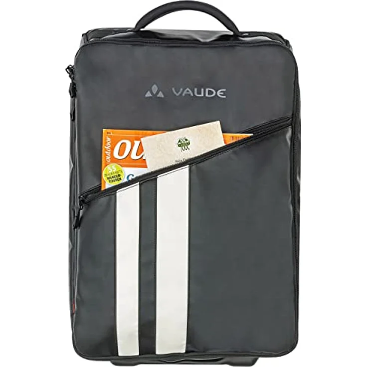 Vaude Rotuma 35, 2-Rollen Kabinentrolley 54 cm, blau, 100% Polyester – Bild 9