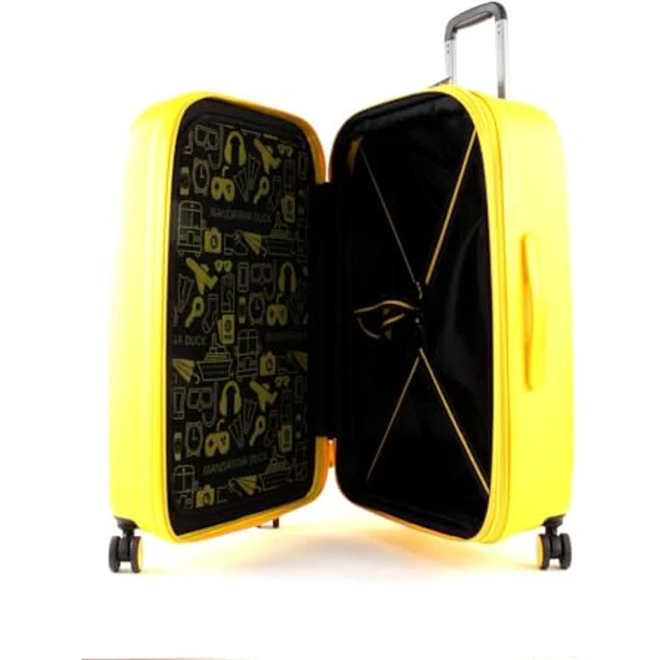 Mandarine Duck LOGODUCK + Trolley MEDIUM EXP Duck Yellow (Gelb) 45 x 69 x 32/35 (BxHxB) – Bild 3