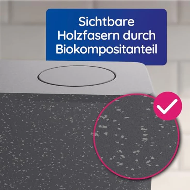 SodaTASTE UNO Wassersprudler, modular & ohne Strom, kompatibel mit CO₂-Zylindern mit Standard-Schraubgewinde, inkl. 1L-Wasserflasche, CO₂-Zylinder (Classic) & schwarzem Flaschentrockner – Bild 5