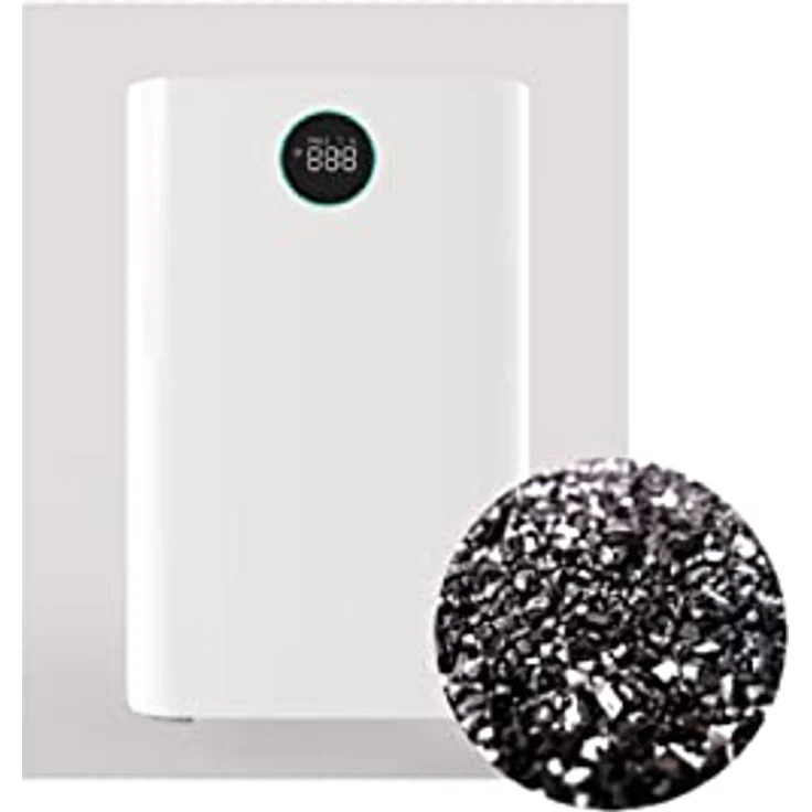 BOLD Sander Ersatz-HEPA-Filter und Aktivkohlefilter, kompatibel mit Bold Sander 10649, 61m², Weiß – Bild 2