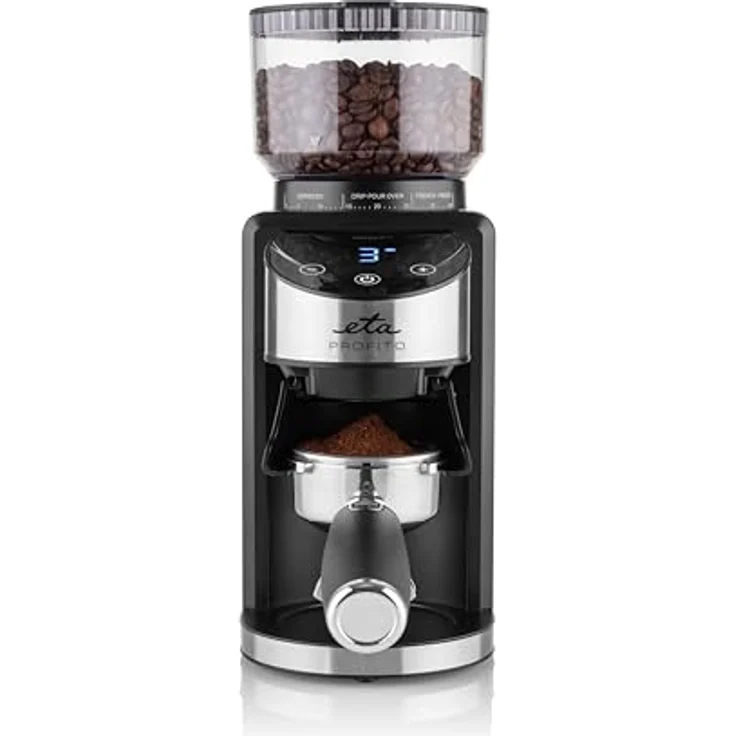 ETA Kaffeemühle Profito I 200 W I Kapazität 250 g I Display I 35 Mahlgrade I Konischen Mahlsteine I 16 Mahlgrade I Timer I Einstelbar Kaffeemenge 1-12 Tassen I einfache Reinigung – Bild 2