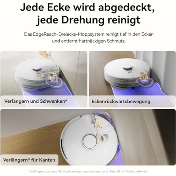 Narwal Saugroboter X10 Pro, Staubsauger-Roboter mit 11.000 Pa Saugkraft, DualFlow Anti-Tangle System, millimetergenaue Hindernisvermeidung, Zubehörpaket für 1 Jahr – Bild 3