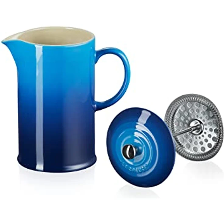 Le Creuset Kaffeebereiter aus Steinzeug, 1 L, Azure, 60706082200003 – Bild 5