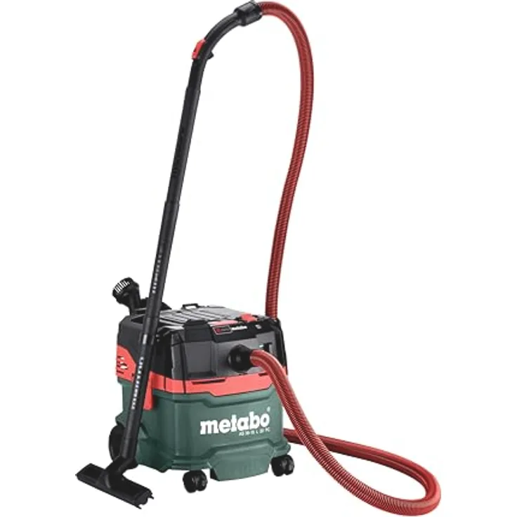Metabo Akku-Sauger AS 36-18 L 20 PC 18 V, Staubklasse L, mit Boost-Modus, ohne AKKU, Saugstopp beim Nasssaugen, Quick-System, Nass- und Trockensauger 602071850
