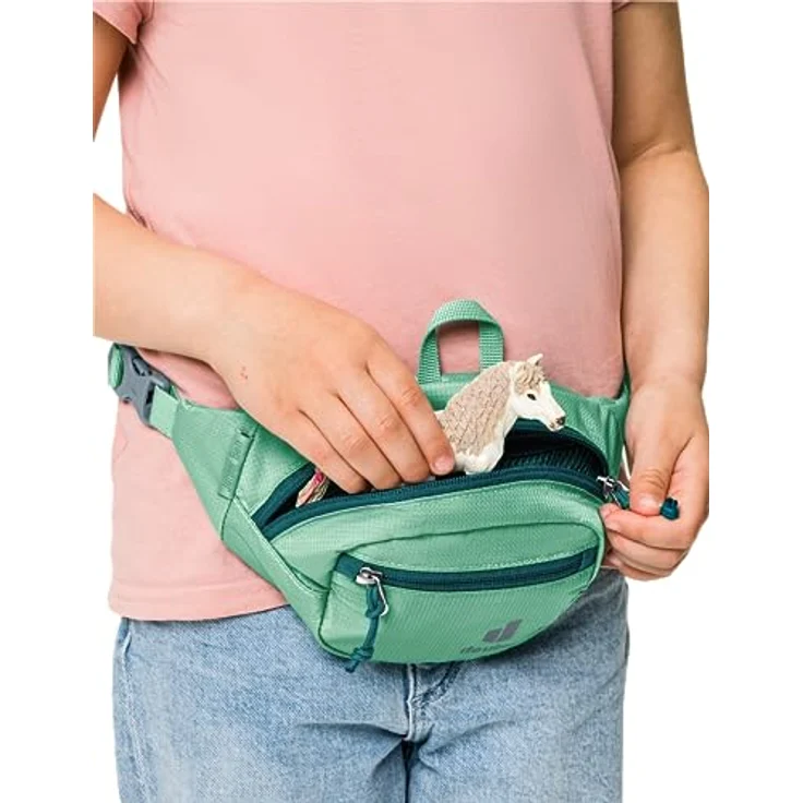 Deuter Junior Gürteltasche, 18 cm, grün, 100% Polyester, kompakte Bauweise – Bild 7