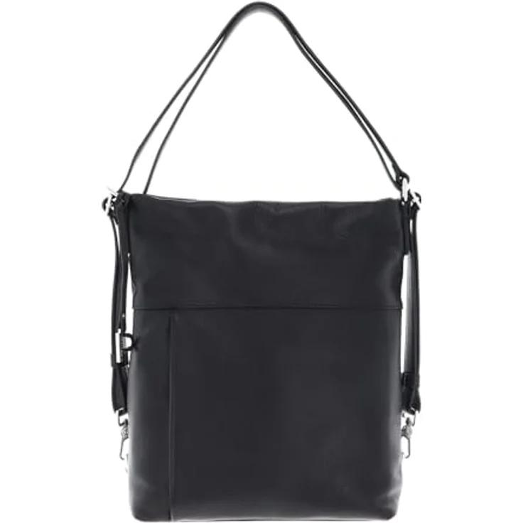Picard Pure, Damen Handtasche Rucksack aus genarbtem Rindleder, Schwarz – Bild 1