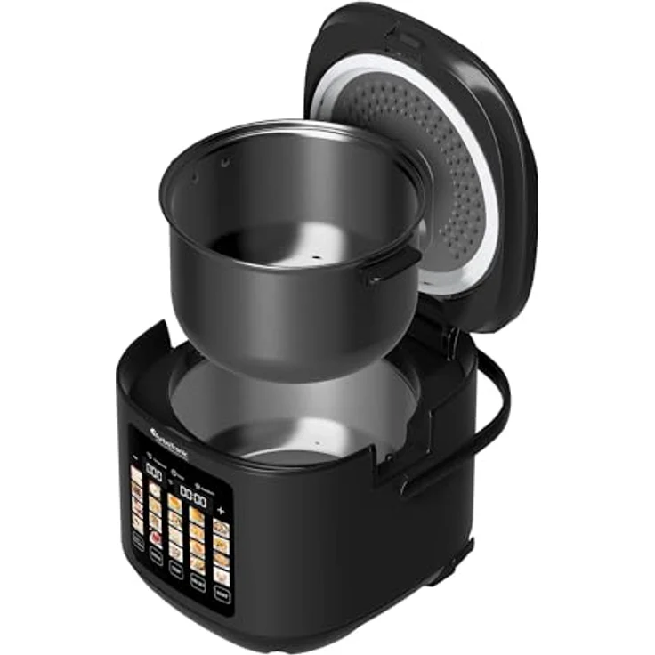 TurboTronic by Z-Line TT-DMC23 Multikocher, 860 W, 20in1, 5 l Kapazität, kratzfeste Keramikbeschichtung, Touch-LED-Display – Bild 8